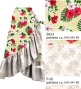 Custom Wrap Skirt / JC93-mix