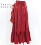 Custom Wrap Skirt / JC93-mix