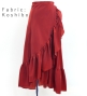 Custom Wrap Skirt / JC93-mix