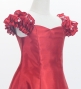 Kids Custom Long Dress With 2gather Frill Puff Sleeves / JCp108-pattern