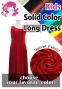 Kids Custom One Shoulder Velvet Dress / JCp11-solid