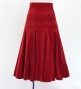 Kids Custom Long gusset skirt with Velvet  / JCp133-solid
