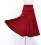 Kids Custom Long gusset skirt with Velvet  / JCp133-solid