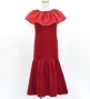 Kids Custom Long Multi Way Dress with Velvet & Koshibo/ JC138-mix