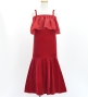 Kids Custom Long Multi Way Dress with Velvet & Koshibo/ JC138-mix