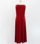 Kids Custom Long Velvet Dress / JCp13-solid