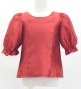 Kids Custom Half-sleeve Blouse with Shantung / JC149-pattern