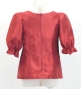 Kids Custom Half-sleeve Blouse with Shantung / JC149-pattern