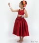Kids Custom Midi Dress / JCp19-solid