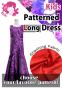 Kids Custom Long Dress / JCp20-pattern