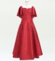Kids Custom Frill Sleeve Long Dress / JCp23-solid