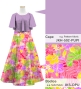 Kids Custom Cape Long Dress / JCp25-pattern