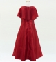 Kids Custom Cape Long Dress / JCp25-solid