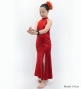 Kids Custom Long Slit Dress with Velvet / JCp40-pattern