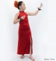 Kids Custom Long Slit Dress with Velvet / JCp40-pattern