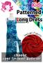 Kids Custom Long Slit Dress with Velvet / JCp41-pattern
