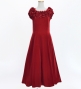 Kids Long Off Shoulder Dress / JCp43-pattern
