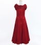Kids Long Off Shoulder Dress / JCp43-pattern