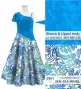 Kids Custom One Shoulder Long Dress / JCp45-mix