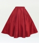 Kids Custom Long Shantung Circular Skirt / JCp63-pattern