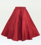 Kids Custom Long Shantung Circular Skirt (360 degrees) / JCp69-solid