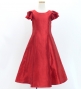 Kids Custom Double Flare Sleeves Long Dress / JCp84-pattern