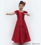 Kids Custom Double Flare Sleeves Long Dress / JCp84-pattern