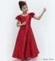 Kids Custom Double Flare Sleeves Long Dress / JCp84-pattern