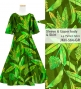Kids Custom Half Sleeve Long Dress with Koshibo & Shantung / JCp86-mix