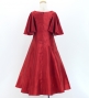 Kids Custom Half Sleeve Long Dress with Koshibo & Shantung / JCp86-mix