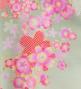 Japan Fabric Long Dress with Cherry Blossom Print / Shantung / Black / JW001bk