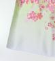 Japan Fabric Long Dress with Cherry Blossom Print / Shantung / Light Green / JW001lgr