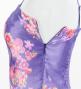 Japan Fabric Long Dress with Cherry Blossom Print / Shantung / Light Purple / JW001lpu