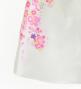 Kids Japan Fabric Long Dress with Cherry Blossom Print / Shantung / Black / JWp001bk