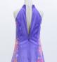 Kids Japan Fabric Long Dress with Cherry Blossom Print / Velvet / Light Purple / JWp002lpu