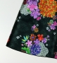 Kids Japan Fabric One Shoulder Frill Sleeve Long Dress / Black / JWp004bk