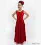 Kids Custom Long Velvet Dress / JCp13-solid