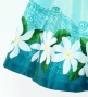 Hula Kids Shantung Pa'u Skirt with Tiare & Kahiko Print / Luxury Collection / Jp100lbl