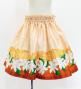 Hula Kids Shantung Pa'u Skirt with Tiare & Kahiko Print / Luxury Collection / Jp100or