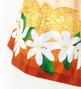Hula Kids Shantung Pa'u Skirt with Tiare & Kahiko Print / Luxury Collection / Jp100or