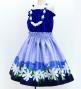 Hula Kids Shantung Pa'u Skirt with Tiare & Kahiko Print / Luxury Collection / Jp100punv
