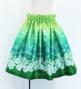 Hula Kids Shantung Pa'u Skirt with Lokelani Print / Luxury Collection / Jp102-5