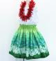 Hula Kids Shantung Pa'u Skirt with Lokelani Print / Luxury Collection / Jp102-5