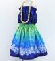 Hula Kids Shantung Pa'u Skirt with Lokelani Print / Luxury Collection / Jp102-7
