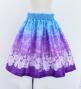 Hula Kids Shantung Pa'u Skirt with Lokelani Print / Luxury Collection / Jp102-8