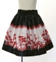 Hula Kids Shantung Pa'u Skirt with Hula Girl Print / Luxury Collection / Jp103bk