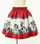 Hula Kids Shantung Pa'u Skirt with Hula Girl Print / Luxury Collection / Jp103rd