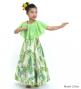 Hula Kids Cape Long Dress with Banana Leaf Print / Luxury Collection / BE & GR / Jp104begr