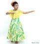 Hula Kids Cape Long Dress with Banana Leaf Print / Luxury Collection / CR & GR / Jp104crgr
