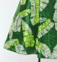 Hula Kids Cape Long Dress with Banana Leaf Print / Luxury Collection / Green / Jp104gr